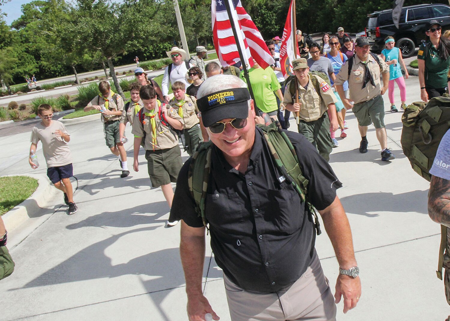 Dr. Timothy Moore leads Ruck 2022.